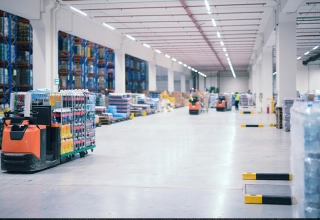 Nettoyage de plateformes logistiques et entrepôts