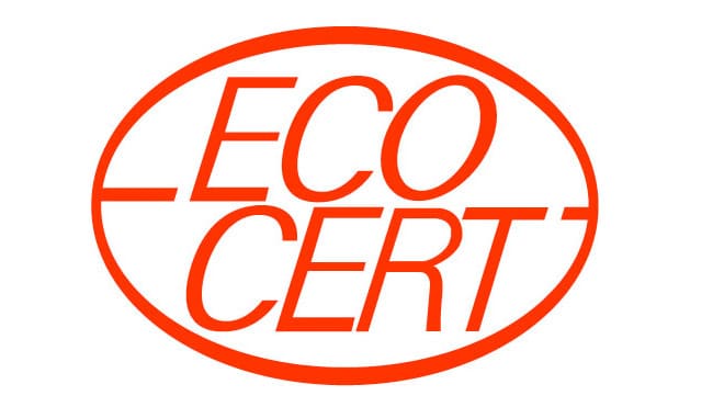 Logo rouge de la certification ECOCERT